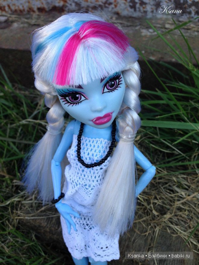 Вспоминая лето. Abbey Bominable от Monster High (фото 10)