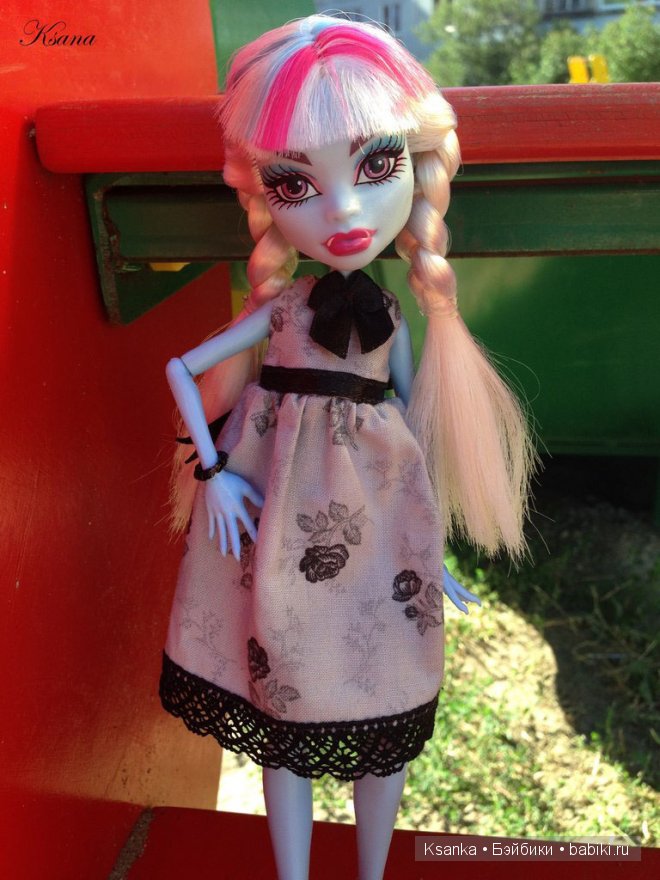Вспоминая лето. Abbey Bominable от Monster High (фото 3)