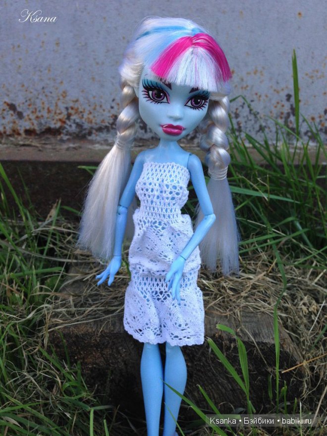 Вспоминая лето. Abbey Bominable от Monster High (фото 9)
