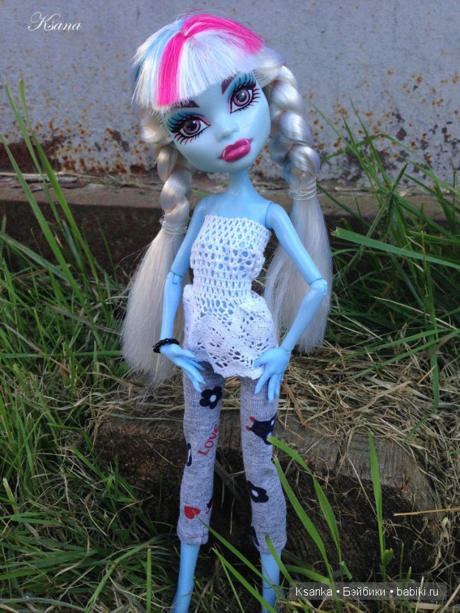Вспоминая лето. Abbey Bominable от Monster High (фото 8)
