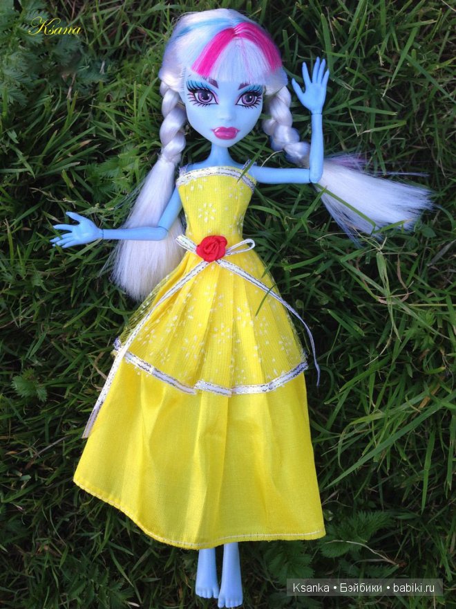 Вспоминая лето. Abbey Bominable от Monster High