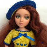 Вязаный комплект для Сонечки. Куклы Moxie Teenz