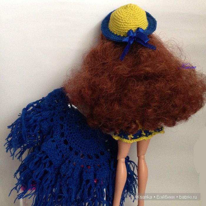 Вязаный комплект для Сонечки. Куклы Moxie Teenz (фото 8)