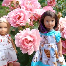 Прогулка Лусианы и Джулии в Ботаническом саду Петербурга