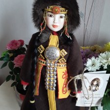 Авторская куколка  Куннэй, цена максимально снижена на 29-31 января