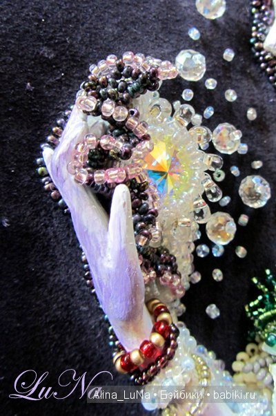 Сумка "Морская Царевна" по мотивам картины Жозефины Уолл (фото 3)