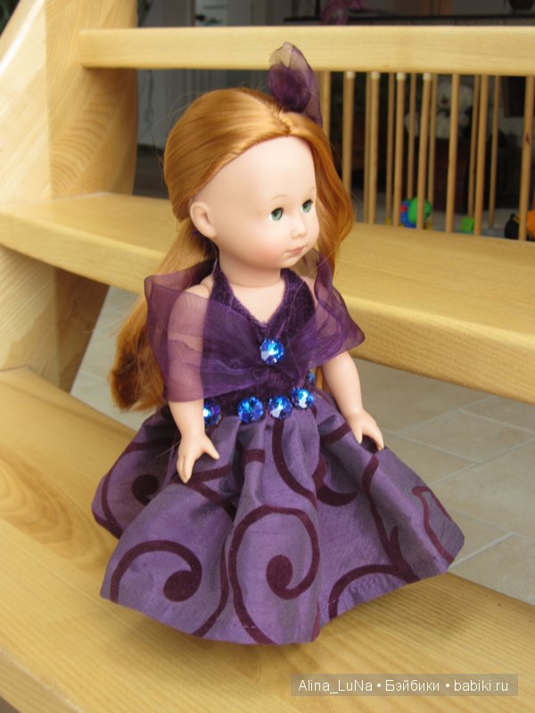 Вечернее платье для Готц — Одежда и обувь для кукол своими руками: фото (фото 2)