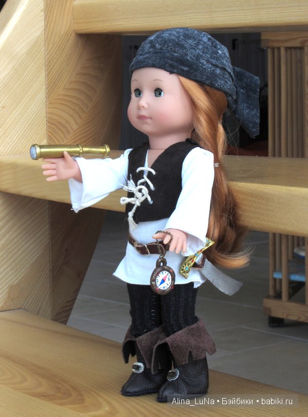 Маленькая Разбойница — Одежда и обувь для кукол своими руками: фото (фото 4)