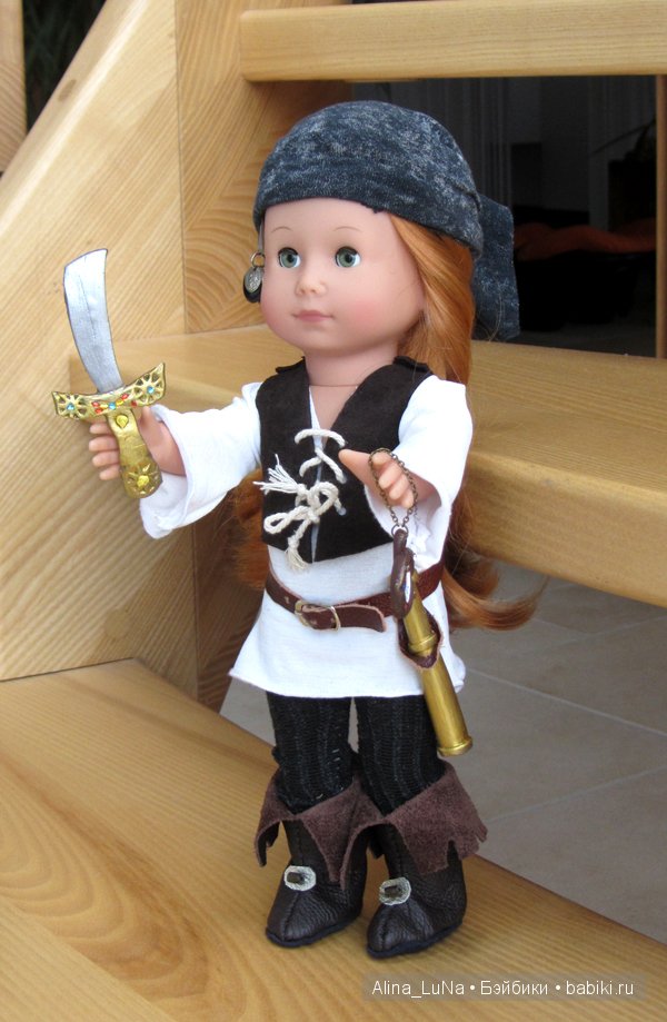 Маленькая Разбойница — Одежда и обувь для кукол своими руками: фото