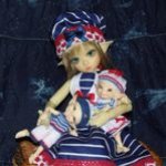 Хотим на море! (наряды в морском стиле для realpuki и Kaye Wiggs Lillie)