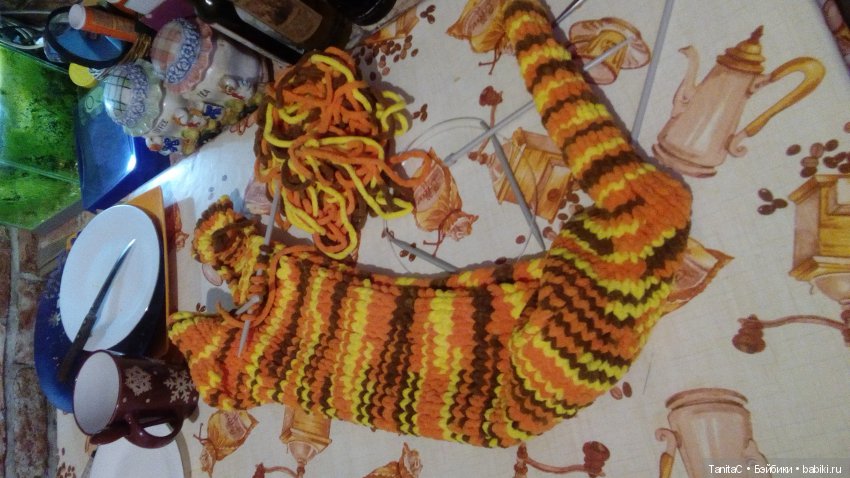 Рыжый полосатый — Вязаные игрушки и амигуруми: крючком (фото 6)