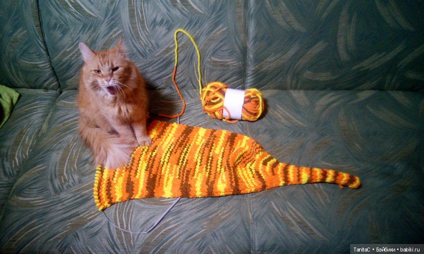 Рыжый полосатый — Вязаные игрушки и амигуруми: крючком (фото 3)