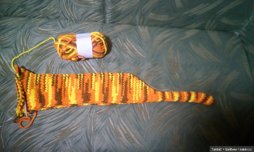 Рыжый полосатый — Вязаные игрушки и амигуруми: крючком (фото 2)