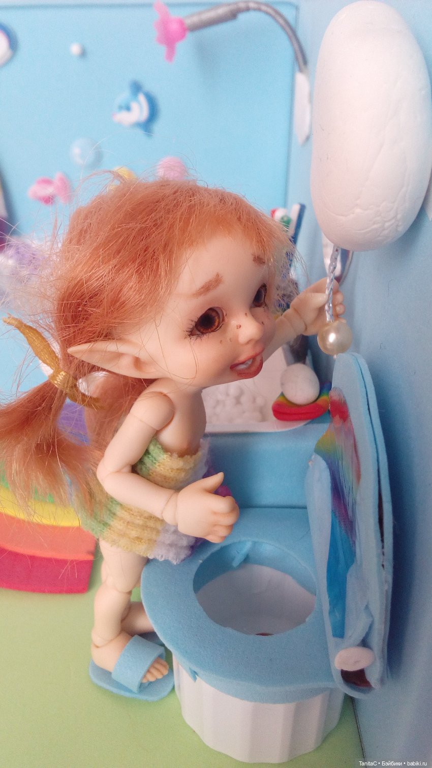 Реалити шоу с лёгким паром! Пеппи - realpuki Ara и новенький румбокс ванная (фото 6)