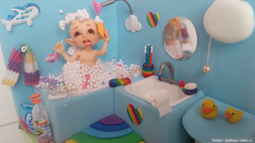 Реалити шоу с лёгким паром! Пеппи - realpuki Ara и новенький румбокс ванная