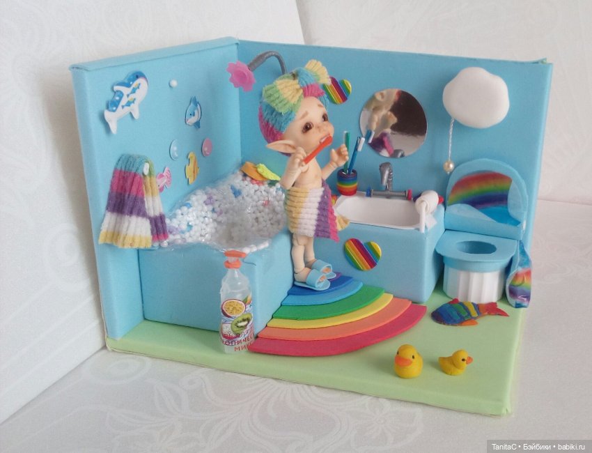 Реалити шоу с лёгким паром! Пеппи - realpuki Ara и новенький румбокс ванная