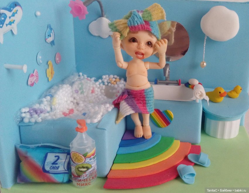 Реалити шоу с лёгким паром! Пеппи - realpuki Ara и новенький румбокс ванная