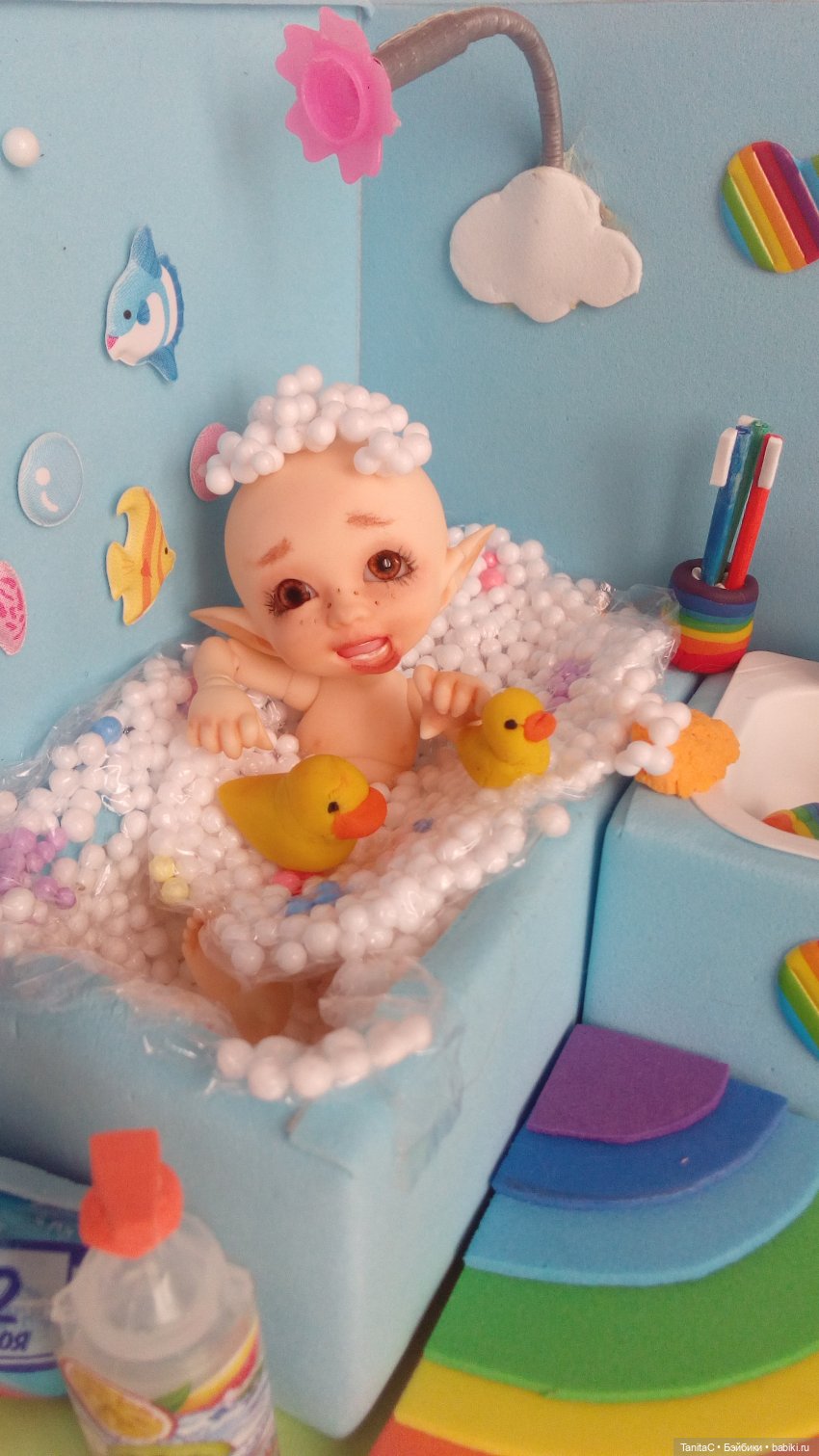 Реалити шоу с лёгким паром! Пеппи - realpuki Ara и новенький румбокс ванная