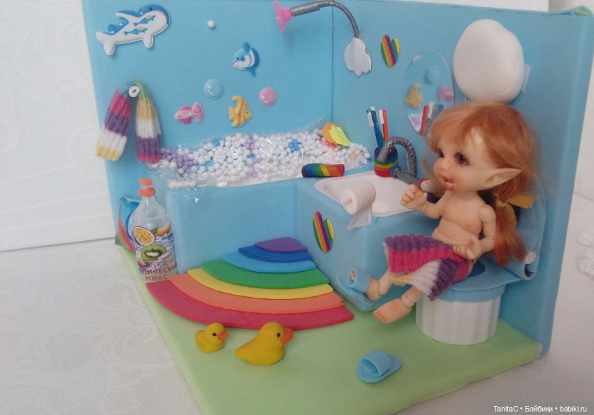 Реалити шоу с лёгким паром! Пеппи - realpuki Ara и новенький румбокс ванная (фото 3)