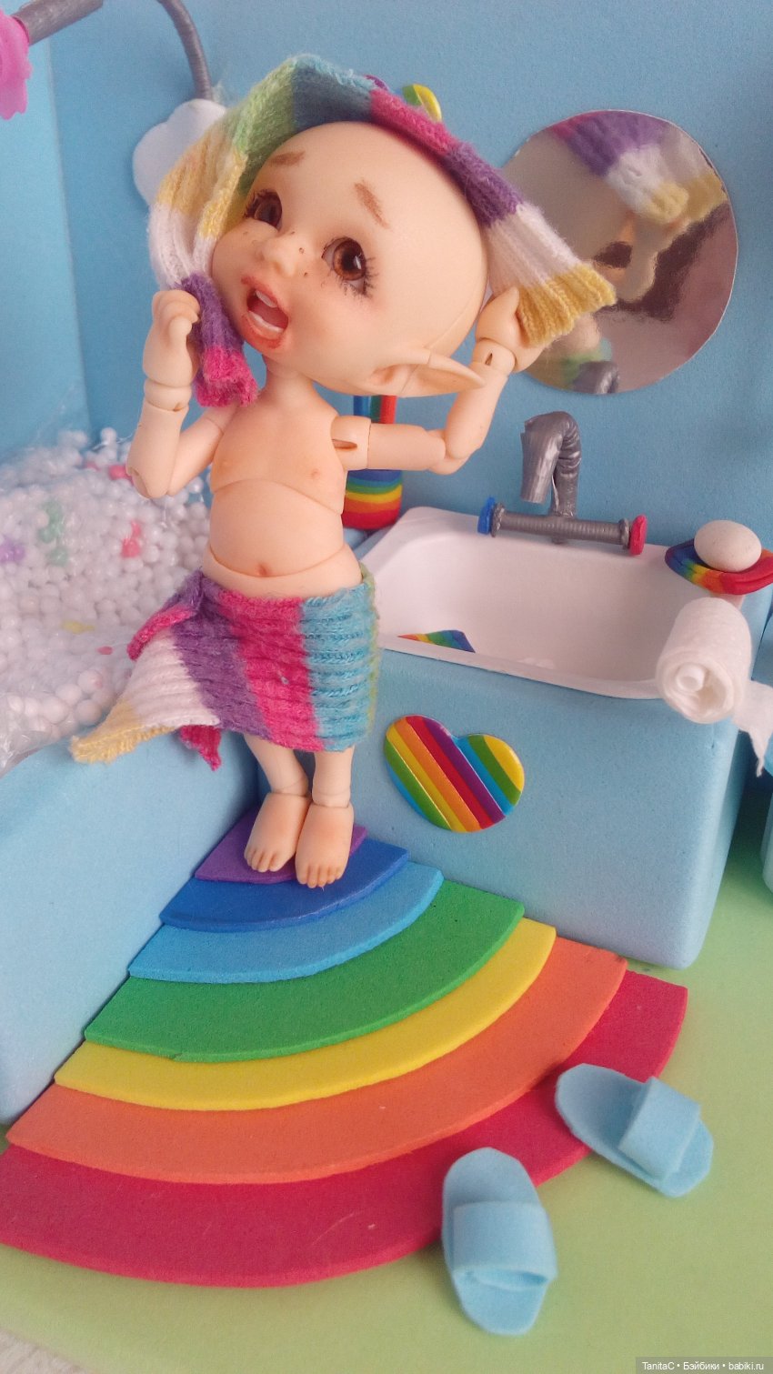 Реалити шоу с лёгким паром! Пеппи - realpuki Ara и новенький румбокс ванная