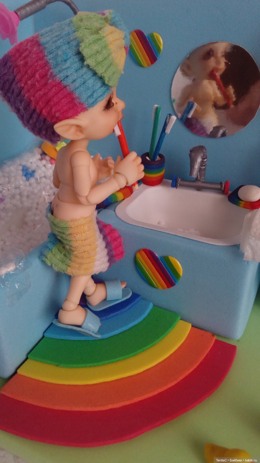 Реалити шоу с лёгким паром! Пеппи - realpuki Ara и новенький румбокс ванная