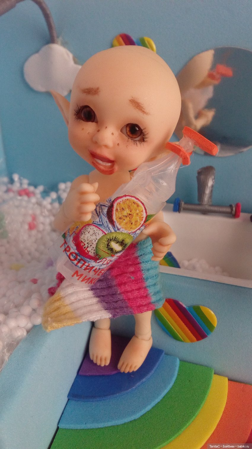 Реалити шоу с лёгким паром! Пеппи - realpuki Ara и новенький румбокс ванная (фото 10)