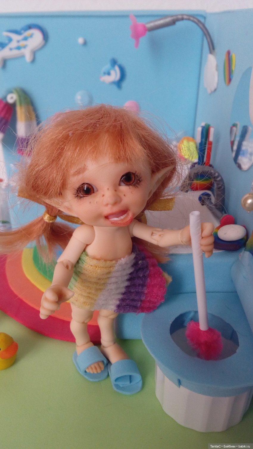 Реалити шоу с лёгким паром! Пеппи - realpuki Ara и новенький румбокс ванная (фото 5)