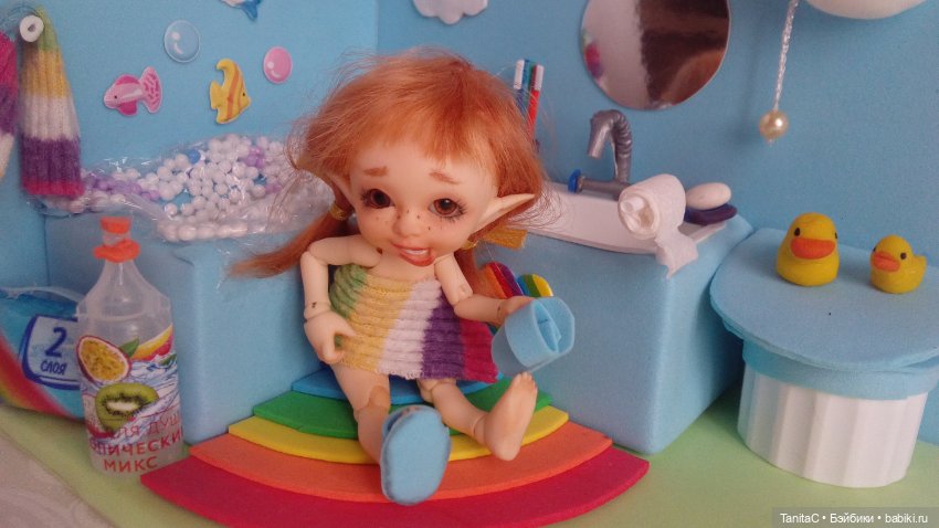 Реалити шоу с лёгким паром! Пеппи - realpuki Ara и новенький румбокс ванная (фото 8)