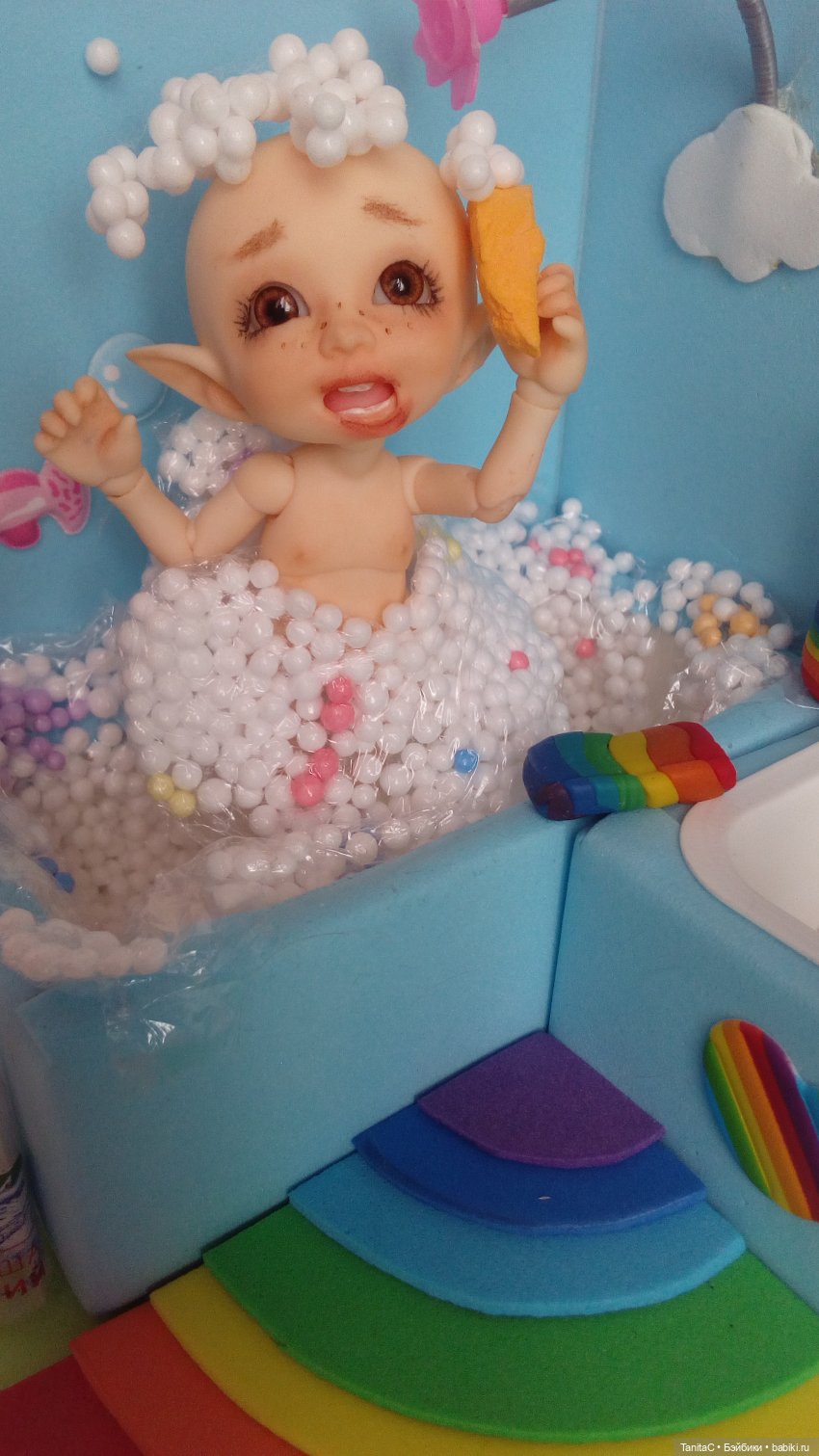 Реалити шоу с лёгким паром! Пеппи - realpuki Ara и новенький румбокс ванная