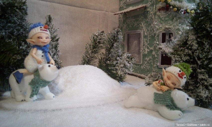 Зимние истории от Таниты " Там где живут белые медведи" часть 2