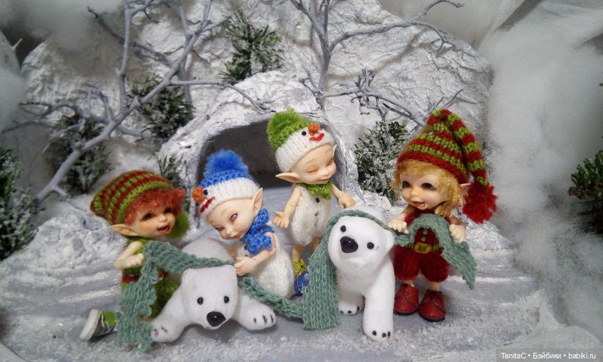 Зимние истории от Таниты " Там где живут белые медведи" часть 1