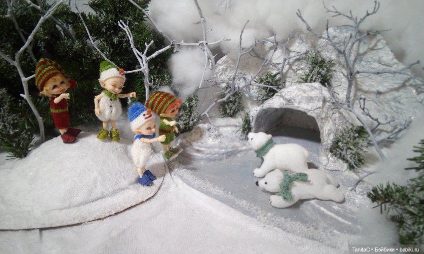 Зимние истории от Таниты " Там где живут белые медведи" часть 1