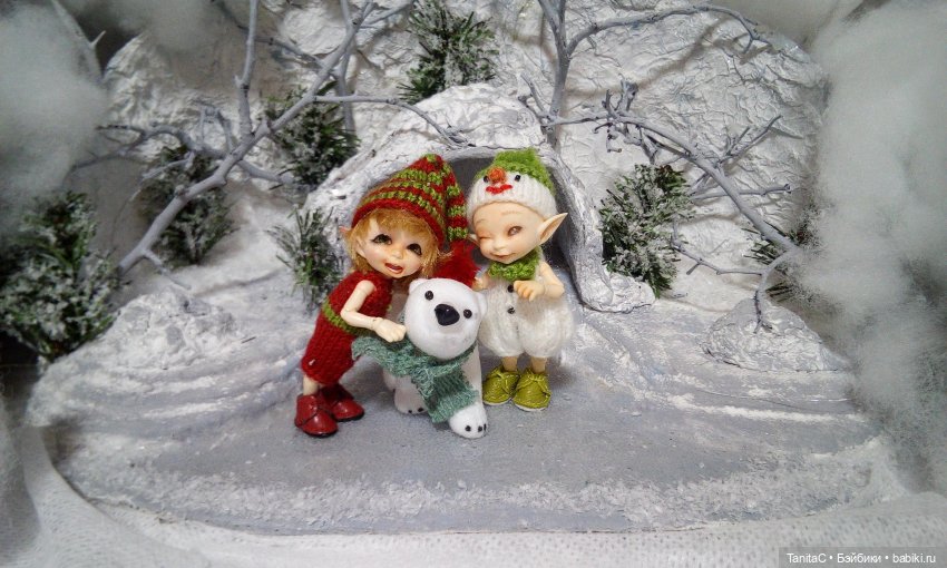 Зимние истории от Таниты " Там где живут белые медведи" часть 1