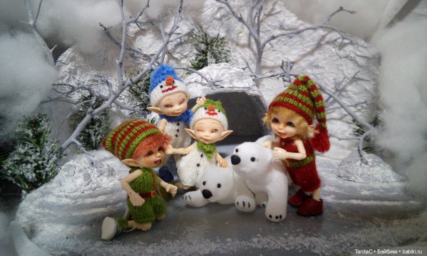 Зимние истории от Таниты " Там где живут белые медведи" часть 1