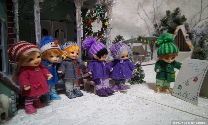 Зимние истории от Таниты " По дороге к облакам"