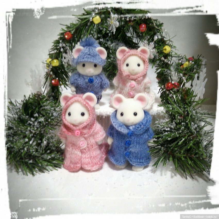 Sylvanian families поздравляют вас с Рождеством (фото 4)