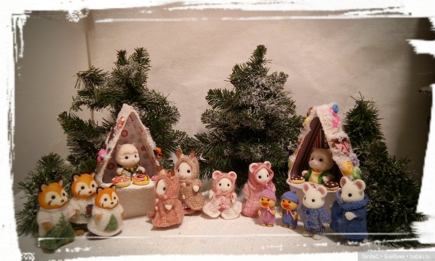 Sylvanian families поздравляют вас с Рождеством (фото 6)