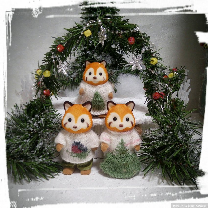 Sylvanian families поздравляют вас с Рождеством (фото 5)