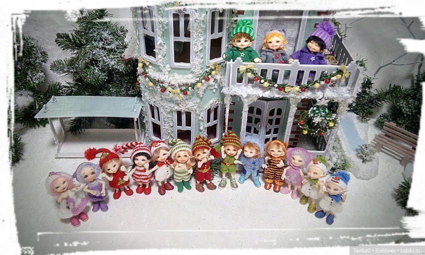 Зимние истории от Таниты " Главная ёлка Муравейника" (фото 8)