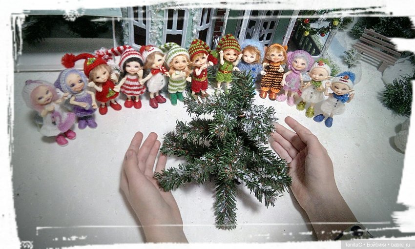 Зимние истории от Таниты " Главная ёлка Муравейника" (фото 10)