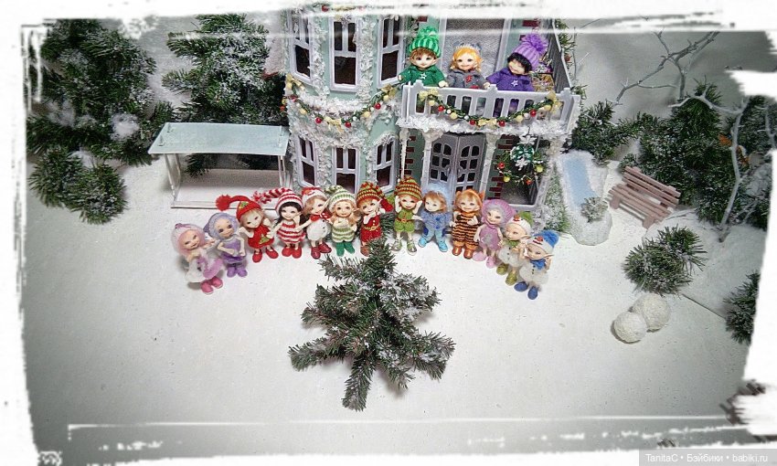 Зимние истории от Таниты " Главная ёлка Муравейника"