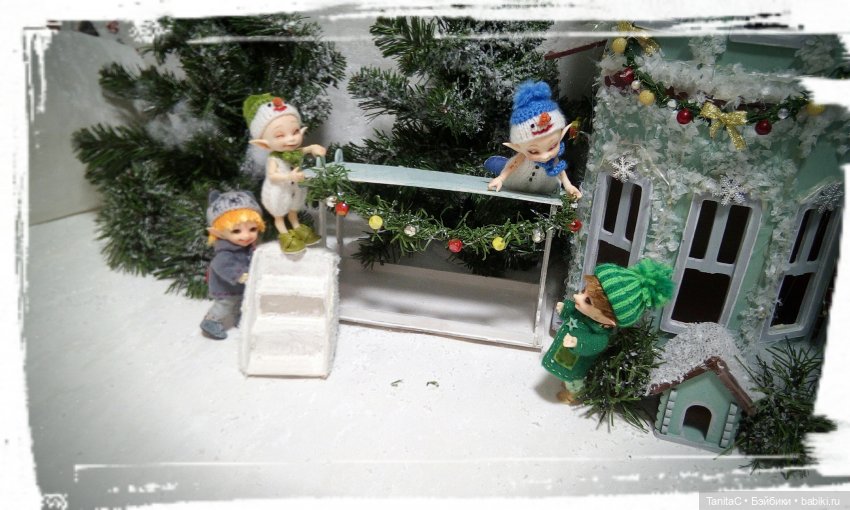 Зимние истории от Таниты " Главная ёлка Муравейника"