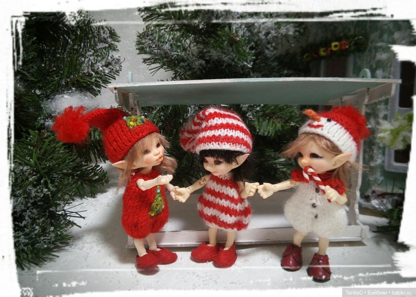 Зимние истории от Таниты " Главная ёлка Муравейника" (фото 2)