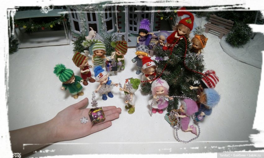 Зимние истории от Таниты " Главная ёлка Муравейника"