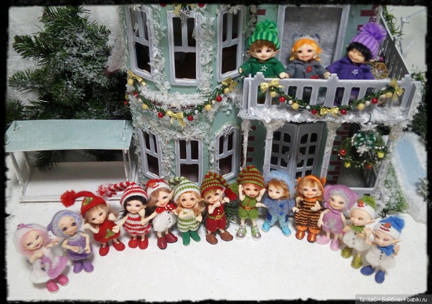 Зимние истории от Таниты " Главная ёлка Муравейника"