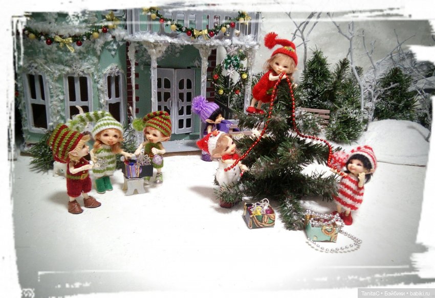 Зимние истории от Таниты " Главная ёлка Муравейника"