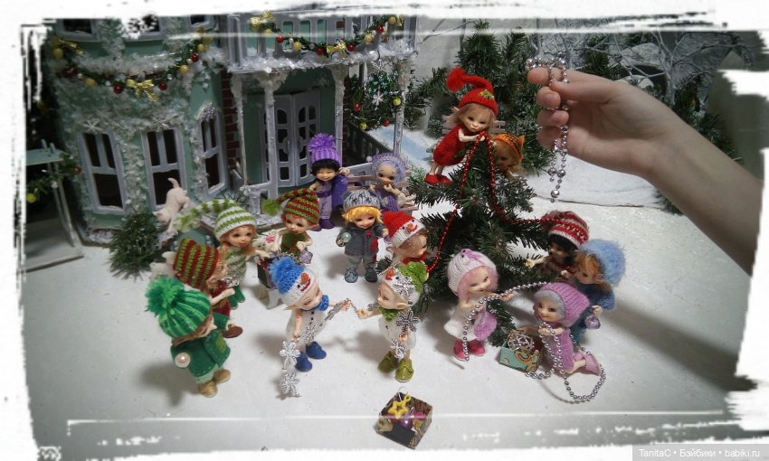 Зимние истории от Таниты " Главная ёлка Муравейника"