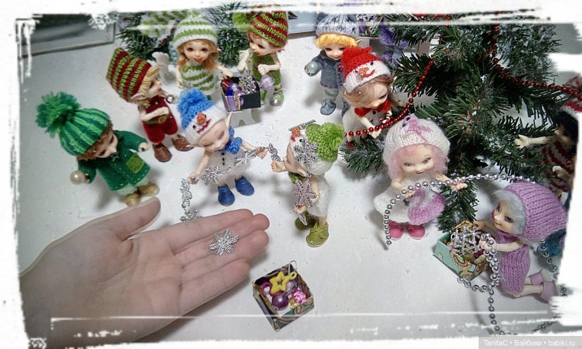 Зимние истории от Таниты " Главная ёлка Муравейника"