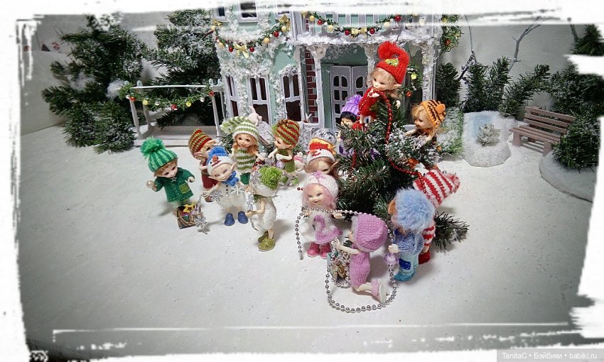 Зимние истории от Таниты " Главная ёлка Муравейника"