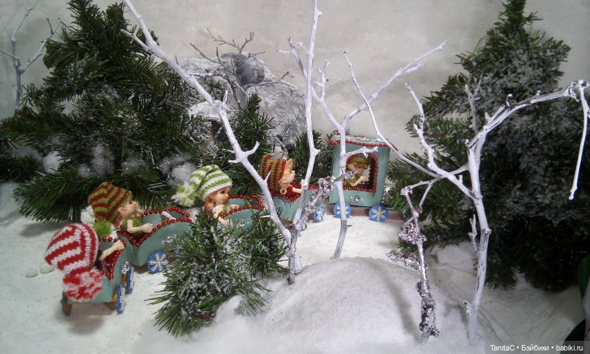 Зимние истории от Таниты " А поезд чух-чух-чух"